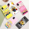 JM31 Миньон мультфильм прозрачный чехол для Samsung A04 A14 A23 M33 M53 Realme 10 9 C35 C55 VIVO Y02 X80 Infinix Hot 30 Note 11 Tecno Spark 8P Pro