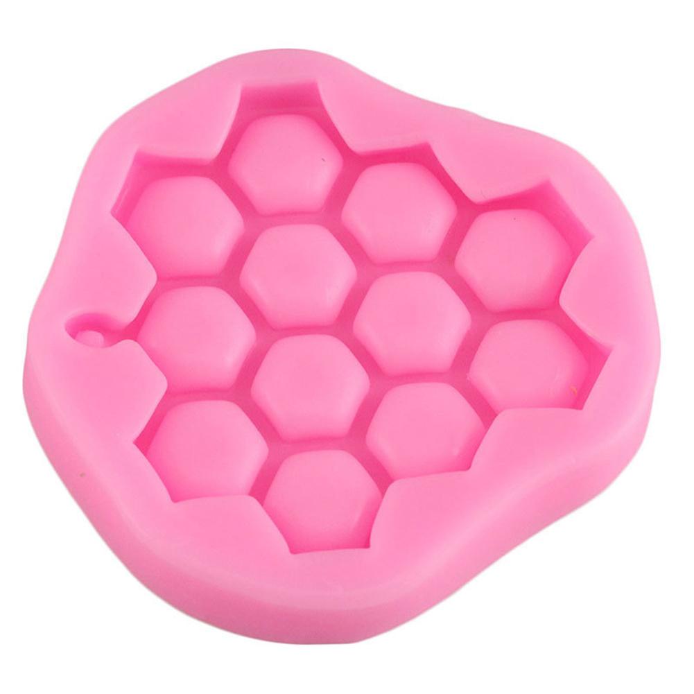 Mini Honeycomb Silicone Cake Molds Fondant Chocolate Candy Biscuit Baking Diy Mould