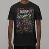 2025 Аутентичный логотип манги «Мстители» Взрослая мужская футболка с узором Модная летняя с принтом Короткий рукав Унисекс