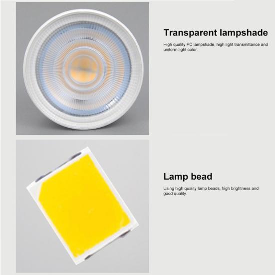 5W 220V MR16/GU10 Cup LED Light High Brightness Bulb Home Hotel Spotlight Lamp