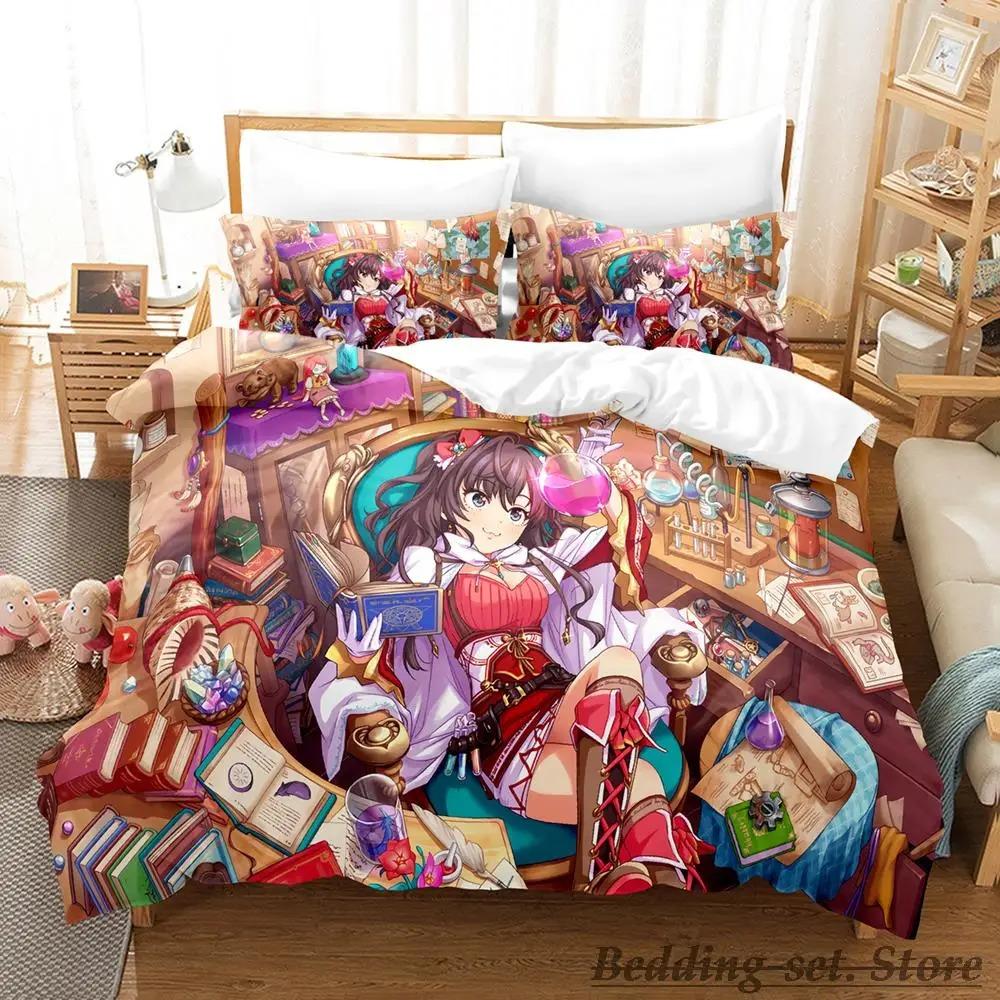 Новый комплект постельного белья THE iDOLM@STER Cinderella Girls Starlight Stage из трех предметов с рисунком из мультфильма «Аниме» для взрослых и детей, комплект пододеяльников