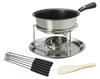 Pearl Metal Story 3-Layer Cheese Fondue Pot Set H-1647