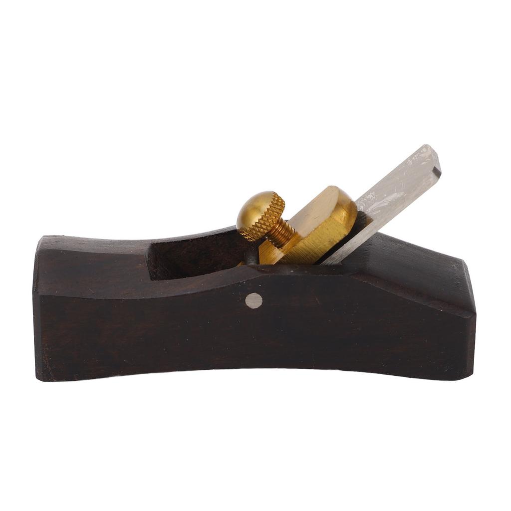 Mini Wood Planer Hand Tool Trimming Plane Ebony Woodcraft Gadget for Woodworking Planing Chamfering