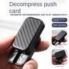 Magnetic Magnetic Push Card Simple EDC Fidget Slider Fidget Toys Mechanical Push Card  Kids Toys