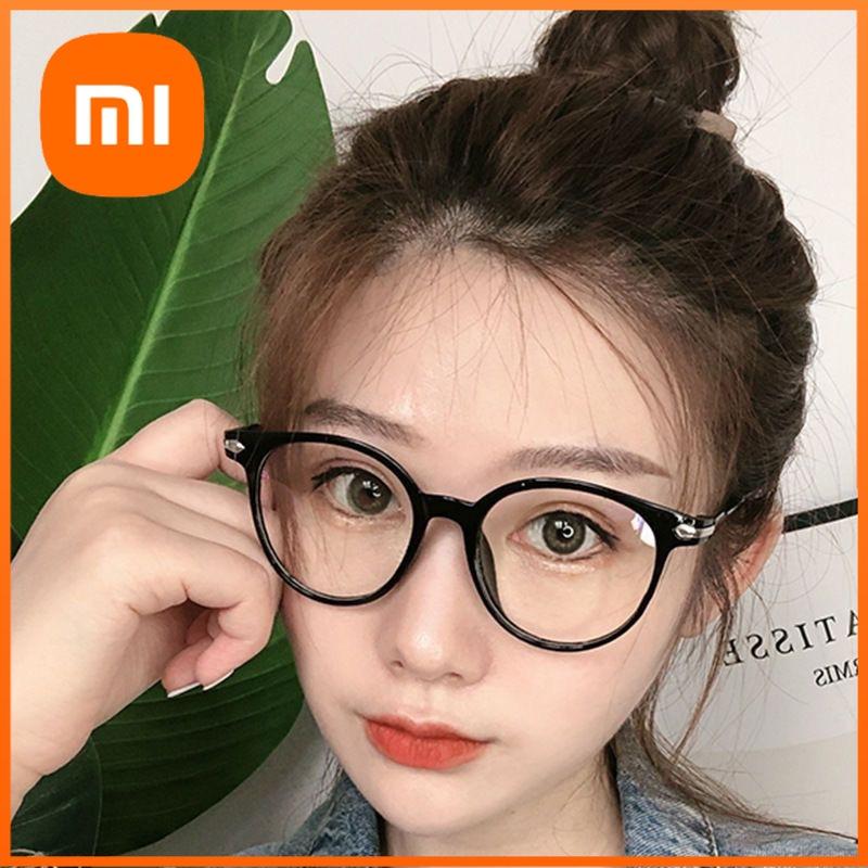 Xiaomi Новая круглая оправа, плоское зеркало, ультралегкая модная ретро оправа для очков, трендовые студенческие очки 15959