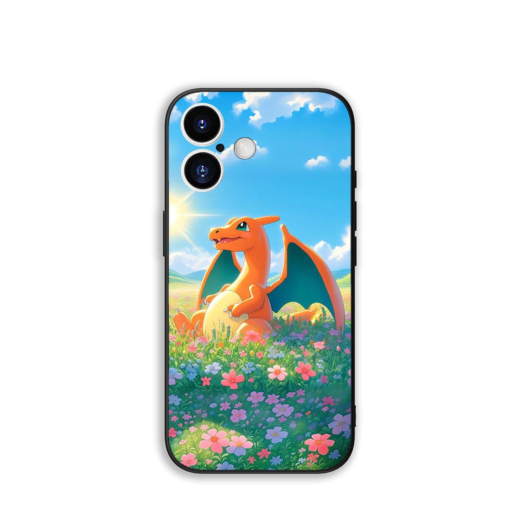 Чехол P-Pokemons GO Charmander P-Pikachus для Motorola Moto G04 G13 G14 G22 G23 G20 G32 G34 G35 G82 G84 G53 G60 G72 E14 E15 E13