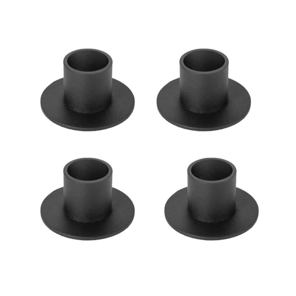 Round Candle Holders Iron Metal Candleholders Festival Candlestick Candle Stand Wedding Party