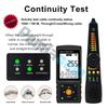 Digital Cable Tracker RJ45 PoE++ 90W Optical Power Meter Network Engineering All-in-One Tester LT-200S Port Flashing TDR length