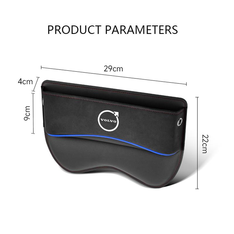 Органайзер-контейнер для хранения в щели сиденья автомобиля Для Volvo XC40 XC60 XC70 XC90 V40 V50 V60 V90 S40 S60 S80 S90 Автоаксессуары
