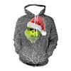 Autumn Kids Christmas Santa Claus Hoodie Men Cartoon Graphic Pullover Adult Casual Hooded Clothing Boys Girls Fashion Top Coat