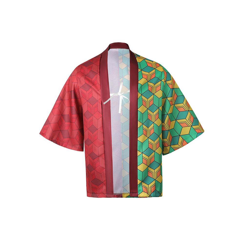 Плащ Танджиро Убийца Демонов - Аниме Костюм для Детей и Взрослых