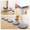 Fittings Self-Adhesive Easy Move Slip Mat Floor Protector Furniture Leg Slider Pads Anti Noisy