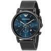 Emporio Armani LUIGI AR1979 Men's Watch, Black