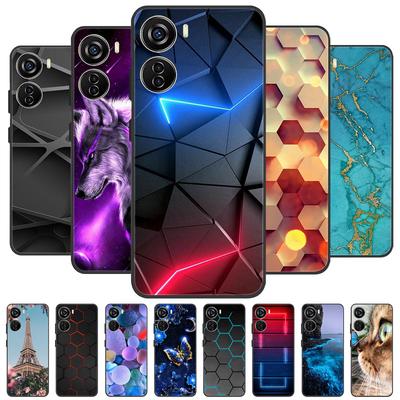 Для ZTE Blade V50 Design 5G Чехол V50Design Мягкий Силиконовый ТПУ Задняя Крышка Телефона для ZTE Blade V50 Design 5G Защитный Чехол Capa Funda