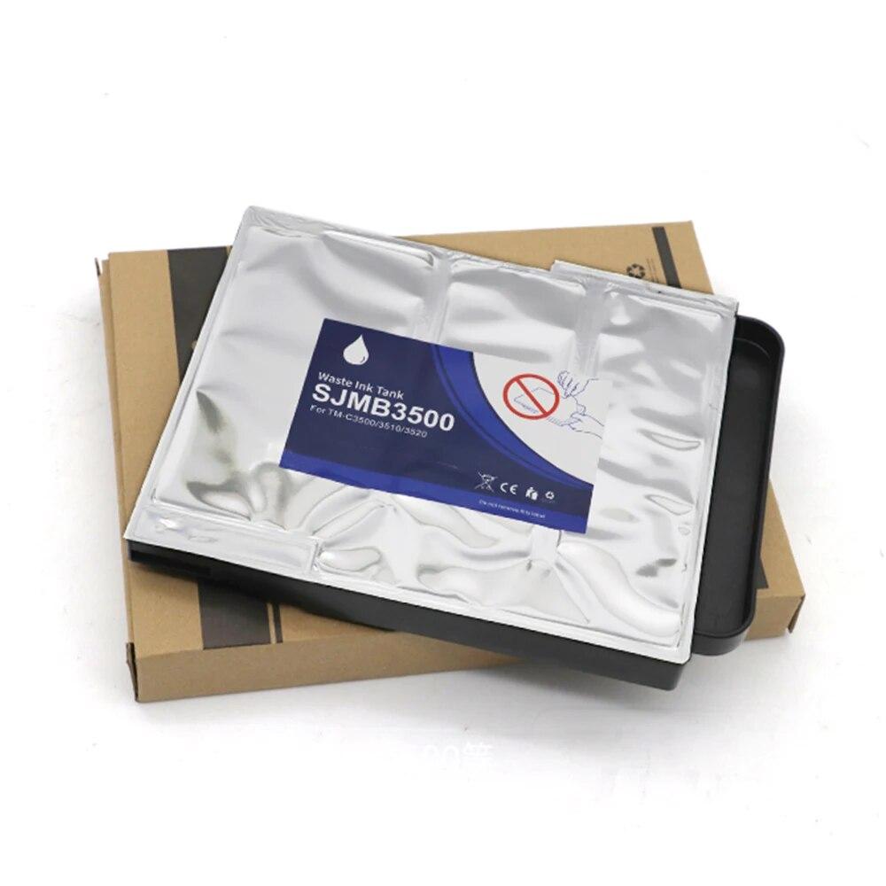 SJMB3500 Ящик для обслуживания C33S020580 Резервуар для отработанных чернил для Epson ColorWorks TM-C3500 TM-C3510 TM-C3520 TM C3500 C3510 Принтер этикеток