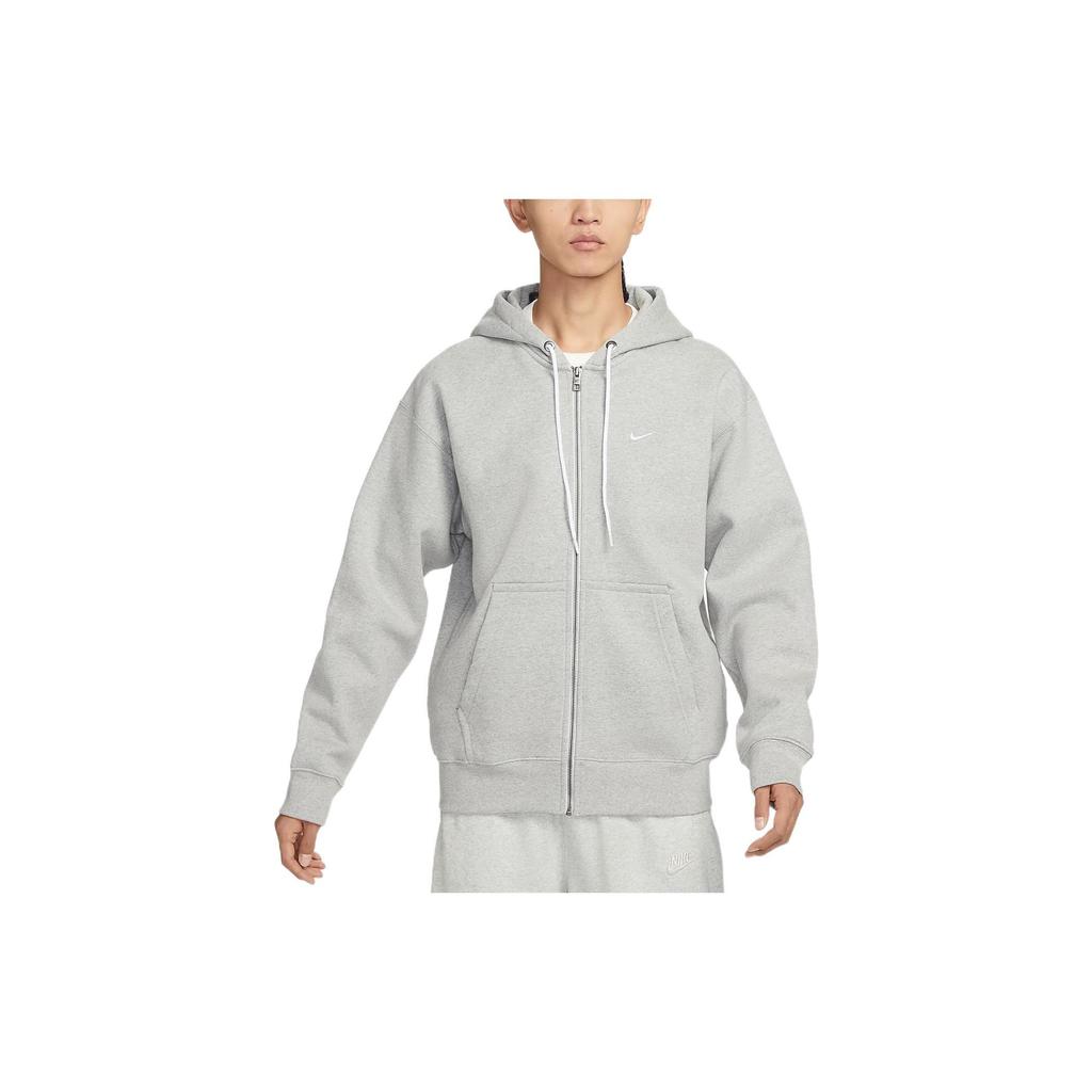 Nike Solo Swoosh Jacket Men's Gray DR0404-063