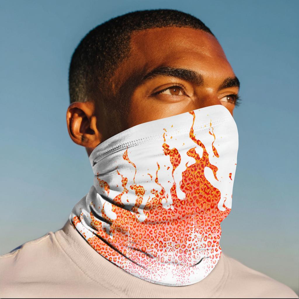 Outdoor Cycling Mask Fashion Printed Headscarf Neck Scarf