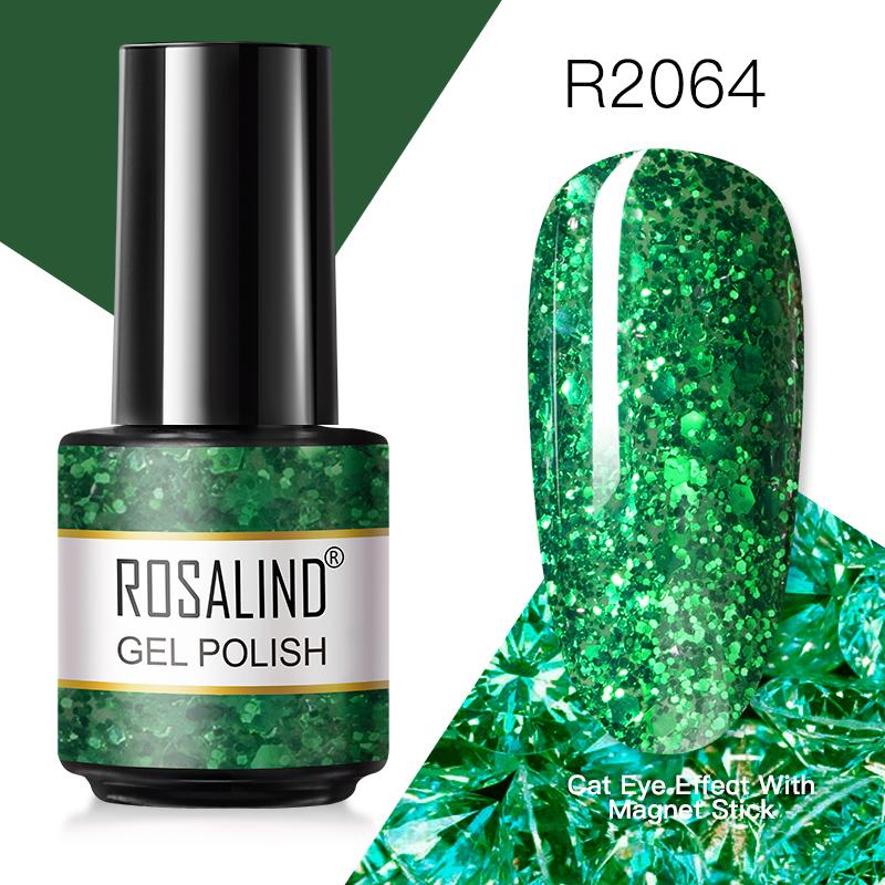 Блестки Гель-лак для ногтей Soak Off Яркий цветной гель-лак для дизайна ногтей Блестящий УФ-гель-лак для ногтей