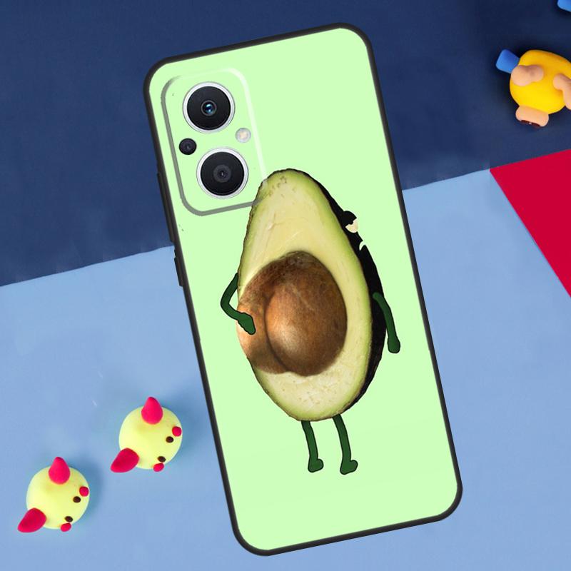 Забавные цитаты про авокадо для чехла OPPO Reno 12F 13F 14F 11F 10 11 12 13 14 Pro 8T 7 8 Lite OPPO Find X9 X8 X6 X5 Pro