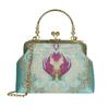 Fashion Silk Bag Tote Shoulder Crossbody Chain Women Handbag Embroidery Chinese Cheongsam Female   Bags Clutch Purse