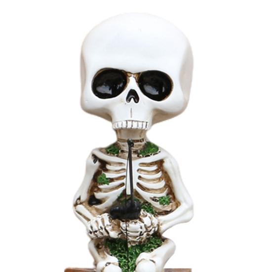 Настенный скелет статуя Рыбалка Скелет человека Фигурка с акулой Готика