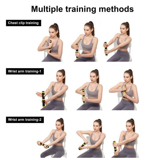 Тренажер Twist Grip для силы запястья и предплечья Портативный тренажер для рук Twist Grip Силовые тренировочные брусья для рук, запястья и локтя