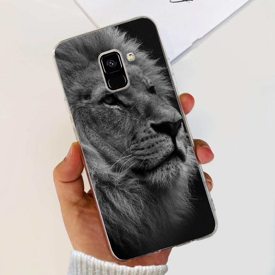 Чехол для Samsung Galaxy A8 2018 / A8 Plus 2018 A530F A730F Силиконовый чехол Популярный цветок одуванчика Мягкий TPU Чехол-защита для телефона
