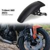 Аксессуары для мотоциклов Новый удлинитель переднего крыла Для Trident 660 Trident660 2021 2022 2023 2024 Защита колеса Черный