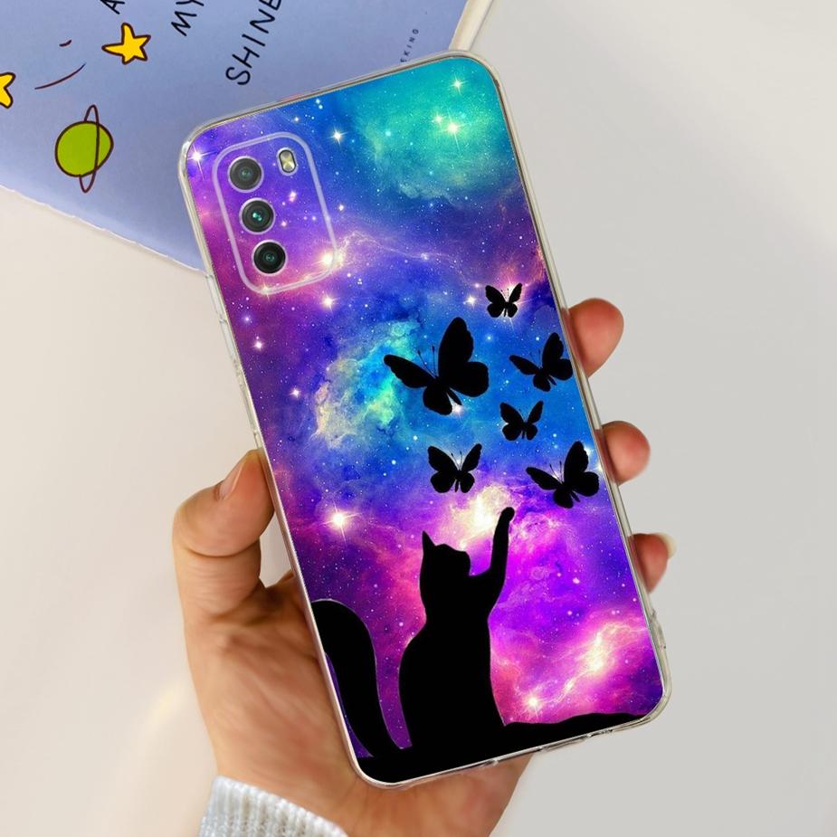Для Xiaomi Poco M3 Чехол PocoM3 Pro Новый Модный Расписной Чехол Мягкий Силиконовый Чехол для Телефона Для Xiaomi Poco M3 Pro PocoM3 Fundas Coque
