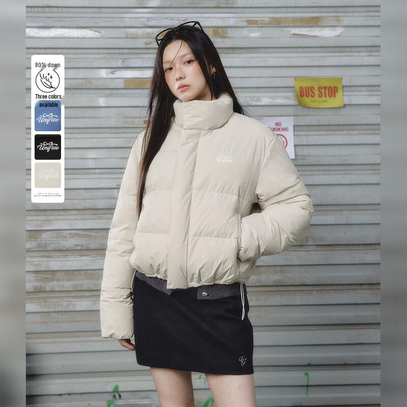 unifree Пуховик в американском стиле со стойкой