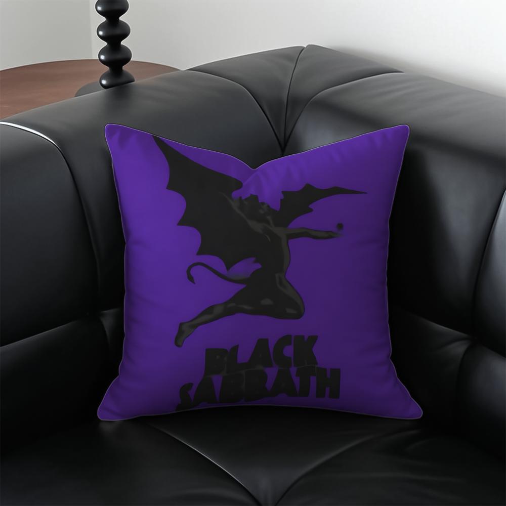 singer rock OOzzy OOsbourne Cushion Cover Pillow Case Antidustmite Invisible zipper silky plush cushion