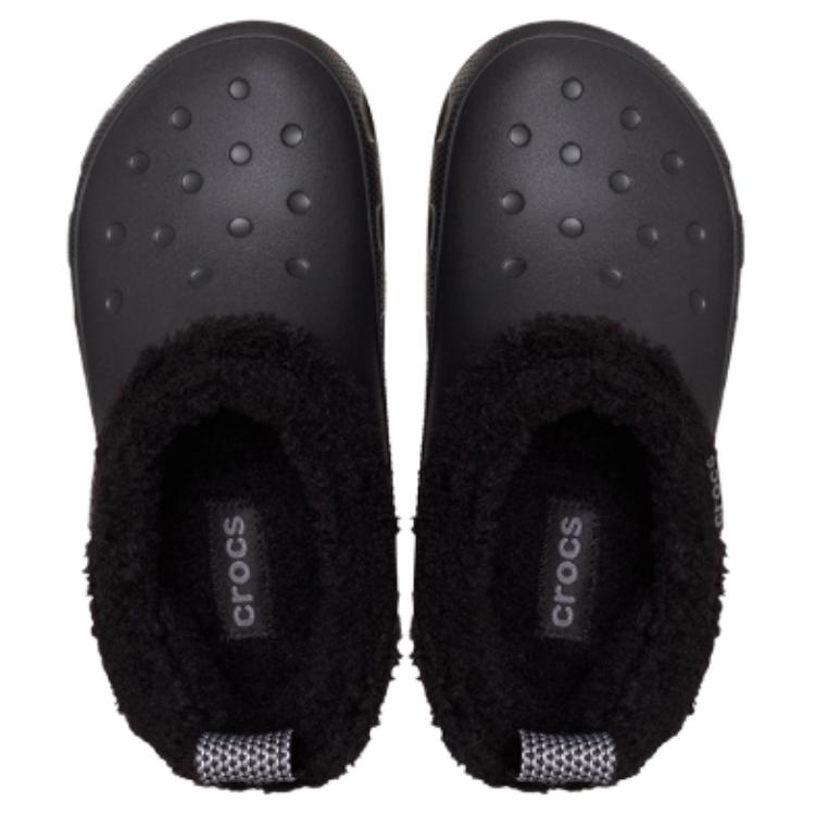 Crocs Классический утепленный короткий комбинезон унисекс Черный 211380-001