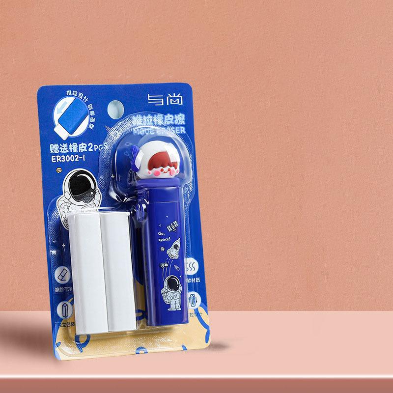 1 шт., канцелярские принадлежности, школьные принадлежности, милый мультяшный резиновый креативный новинка, детские подарки, ластик для карандашей