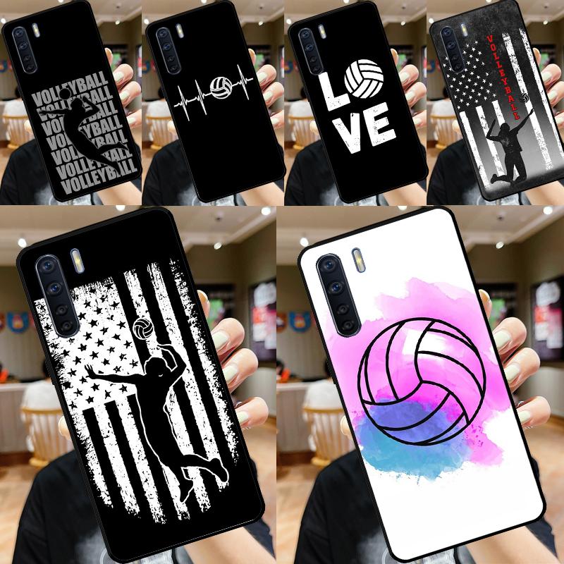 Volleyball For OPPO A15 A16 A76 A96 A52 A72 A92 A98 A78 A58 A5 A9 A53 A17 A77 A57S A94 A74 A54S Case
