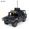 X027 Black SWAT Hummer Building Block Car Children's Building Block Toy