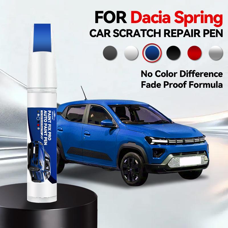 Vehicle for Exclusive Use Car Paint Repair Pen For 2021-2025 Dacia Spring Paint Scratch Repair Accessories Blue Red Green Black