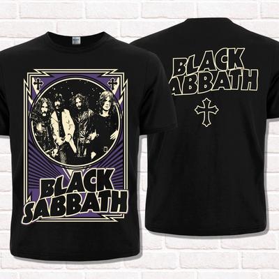 Футболка Black Sabbath. Тяжелый металл. Рок-стиль.