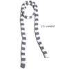 Strip Scarf for Women Long Skinny Belt Necktie Neck Scarf Y2K Girls Photo Props Long Neckerchief Skinny Scarf Necktie
