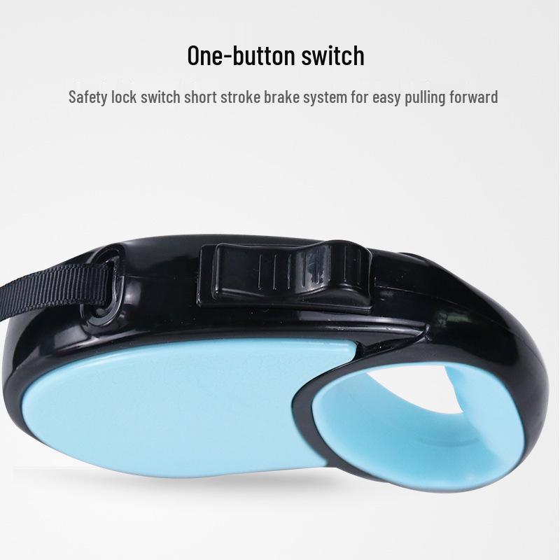 Spot Dog Automatic Retractable Leash - 3/5M Shock-Absorbing, Explosion-Proof for Small/Medium Breeds