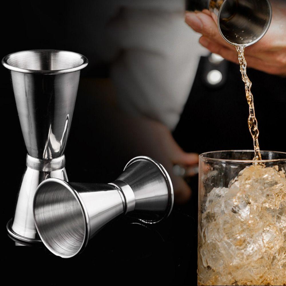 Rolled Cup Edge Cocktail Jigger 15/30 25/50 20/40ml Ounce Cup Bartender