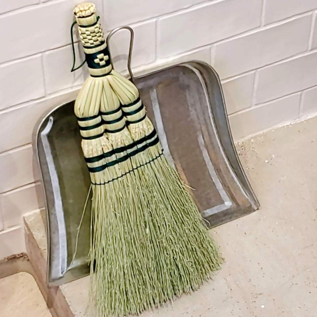 Kamenoko Tsubushi Nishio Shoten Веник Ручной вязки