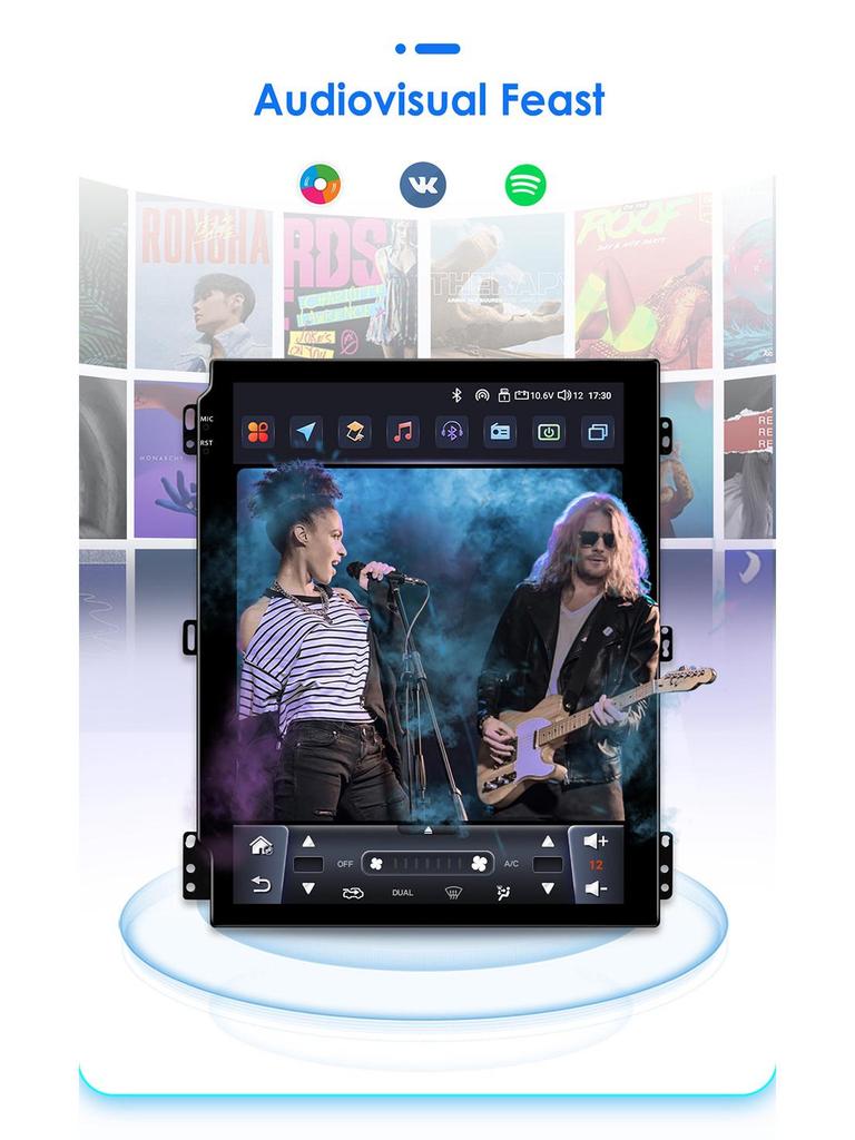 Android Автомобильная Навигационная Система для Ford Focus MK3 3-го Поколения с HD GPS, Камерой Заднего Вида и Интеграцией CarPlay