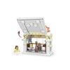LIN07 Bag Shop Nanoblock, White, Korean Popular Toys