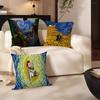Painter Van Gogh Cushion Cover Pillow Cover Decor Pillowcase Printed Cushion Case For Couch