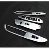 For Chevrolet Trax 2013 2014 2015 ABS Chrome Interior Door Button Switch Panel Cover 4pcs