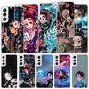 Tanjiro Demon Slayer Soft Case For Samsung Galaxy S22 S21 Ultra S20 FE S10 Plus Phone Cover S9 S8 + S10E S7 Edge S6 Funda Coque