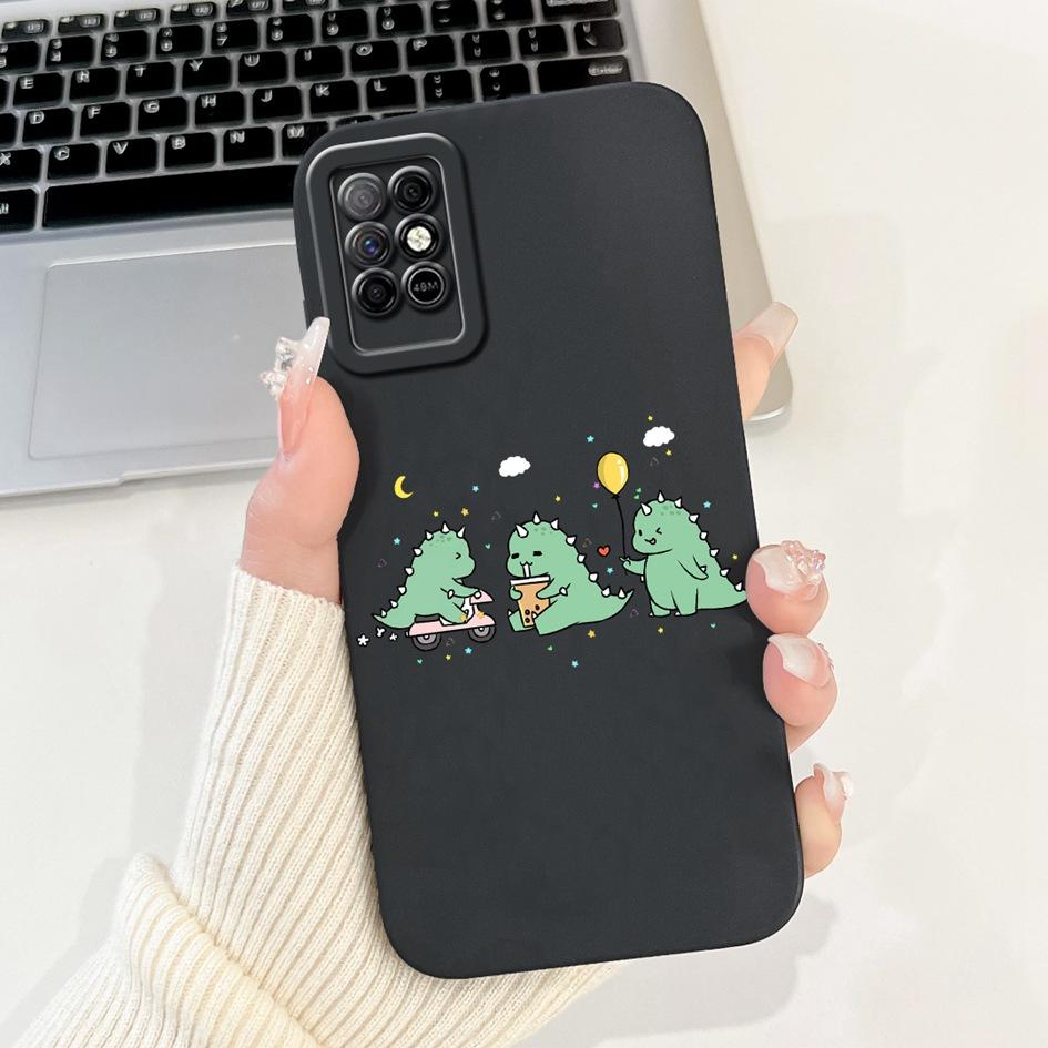 Чехол для Infinix Note 8 8i 2020 Милый Астронавт Мягкий Силикон Funda Ударопрочный Матовый Чехол Для Infinix Note8 Note8i Чехлы для Телефона