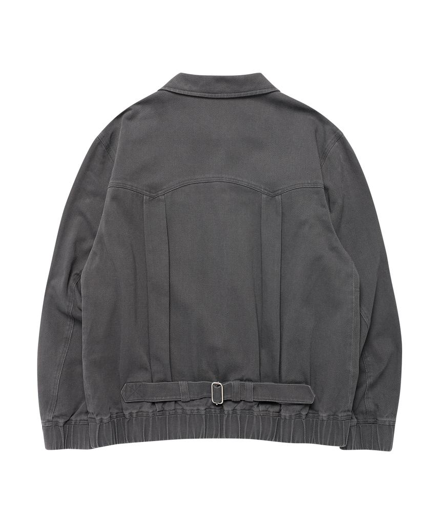 Thevinylhouse Western Work Jacket Charcoal