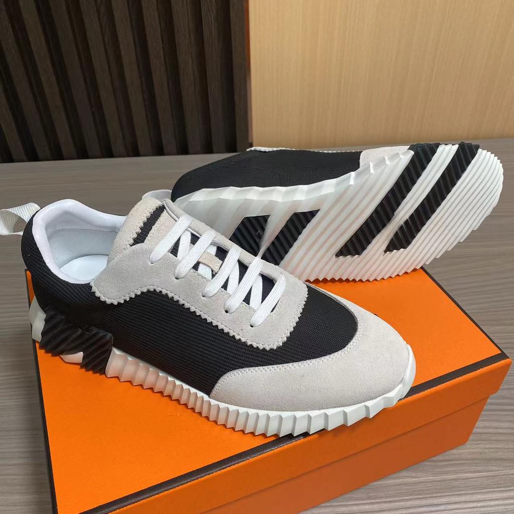 H Home Мужские кожаные повседневные кроссовки Черные Маленькие Белые Туфли Пара Дышащая Сетка Мужская Обувь