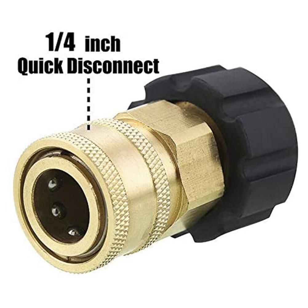 Adapter Quick Connector Accessories Cleaning Pressure Washer